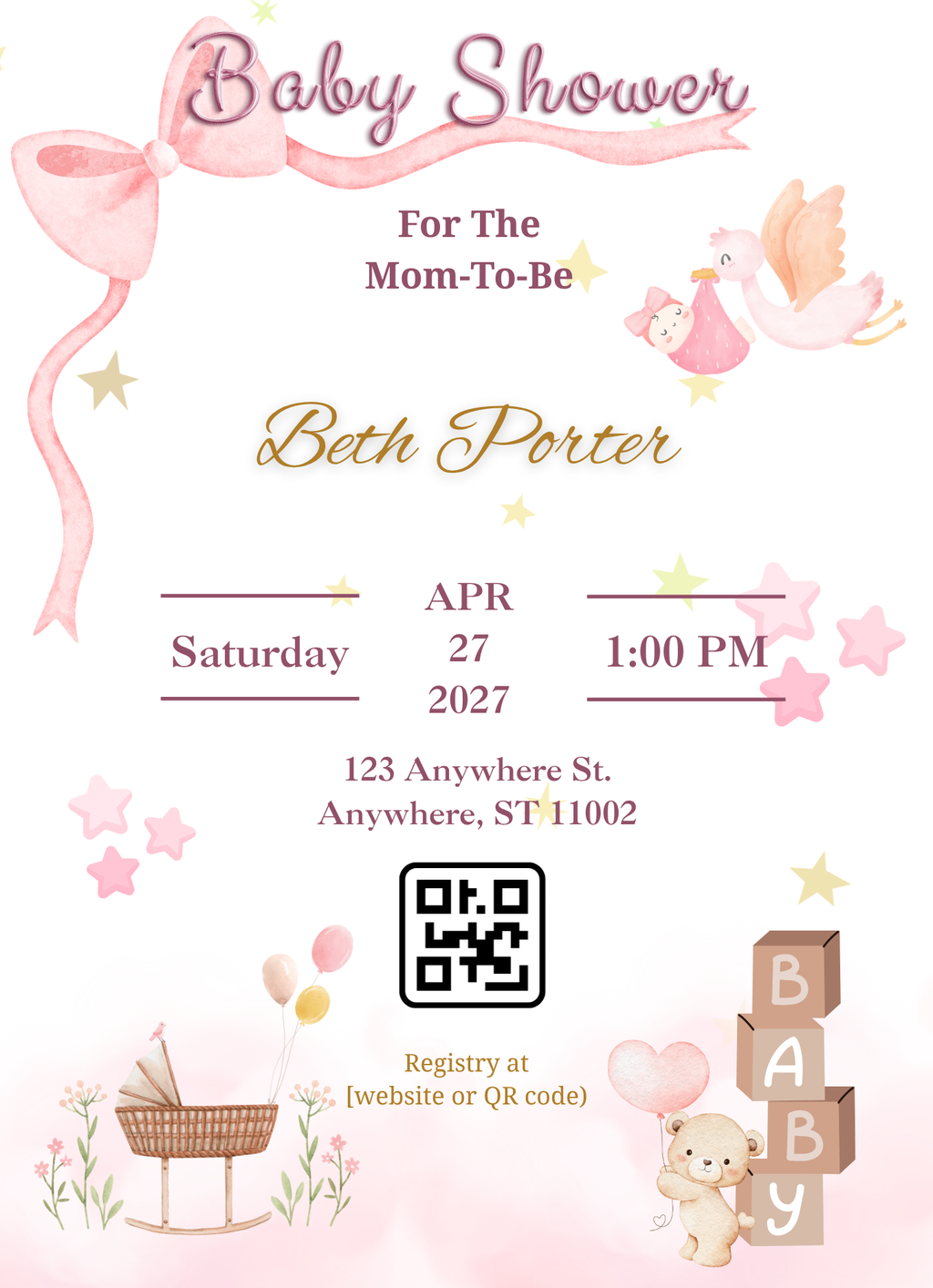 Baby Shower Girl
