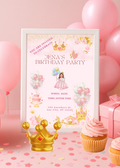Birthday Invitation - Princess