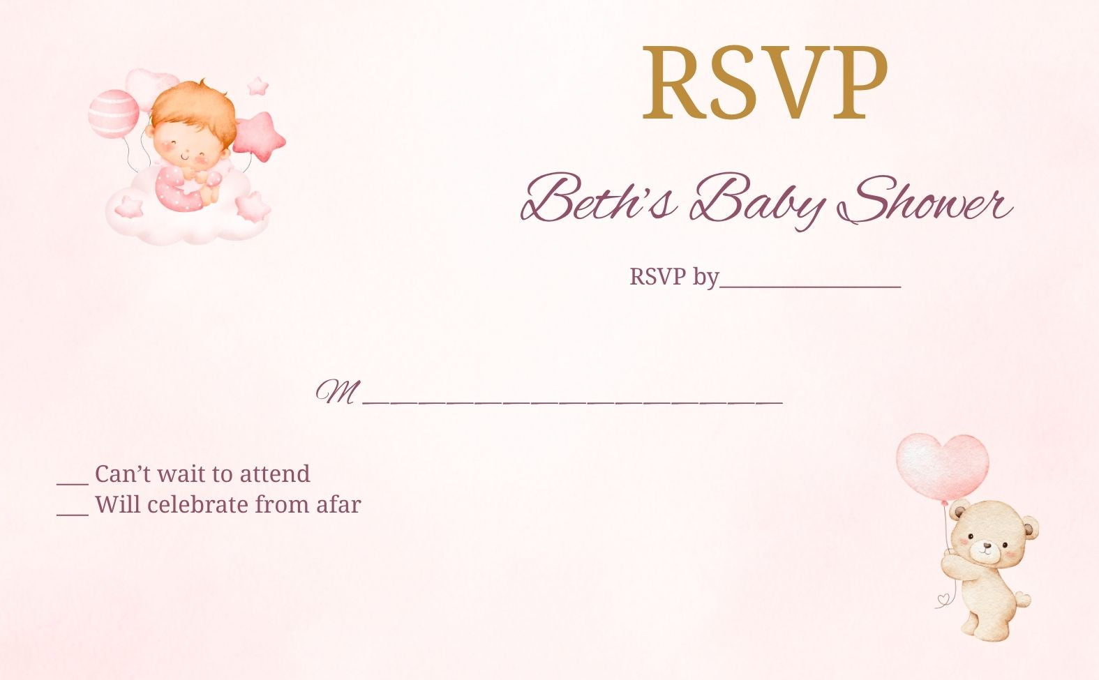 Baby Shower Girl