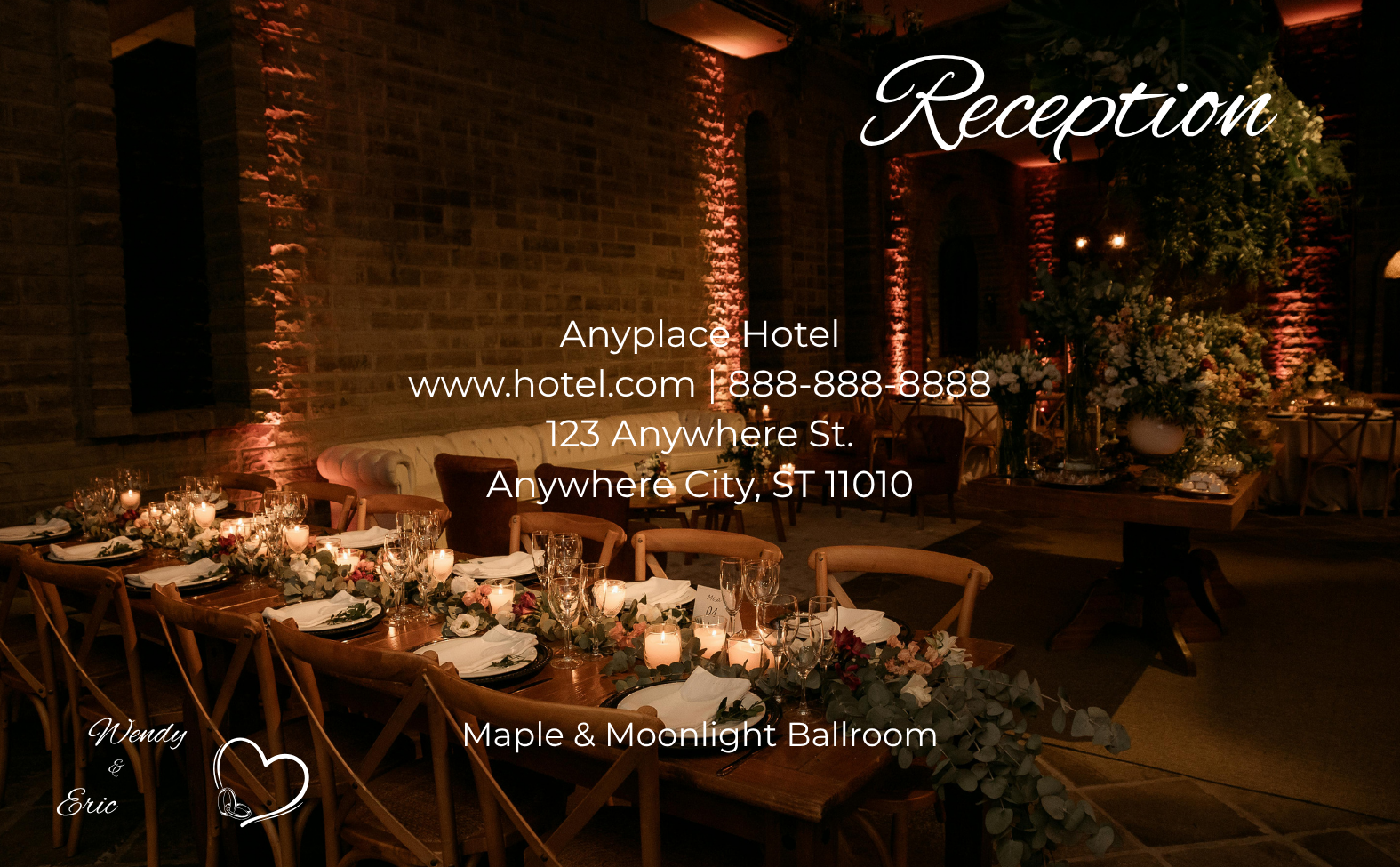 Fall Wedding Invitation Suite