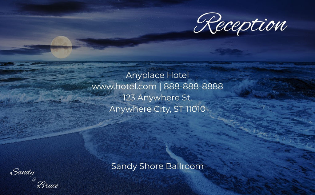 Beach Wedding Invitation Suite