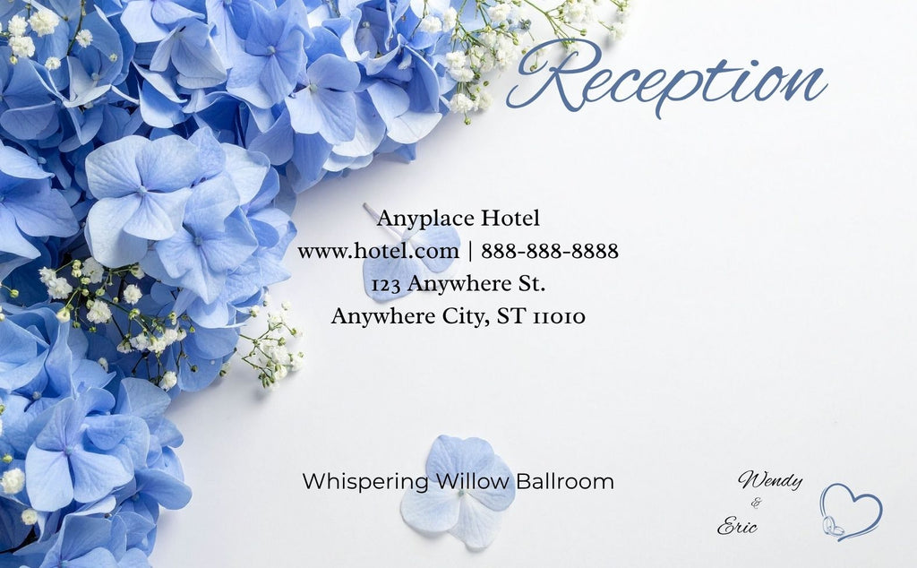 Wedding Invitation Suite - Dusty Blue