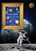 Birthday Invitation - Rocket