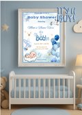 Baby Boy Invitation - Car