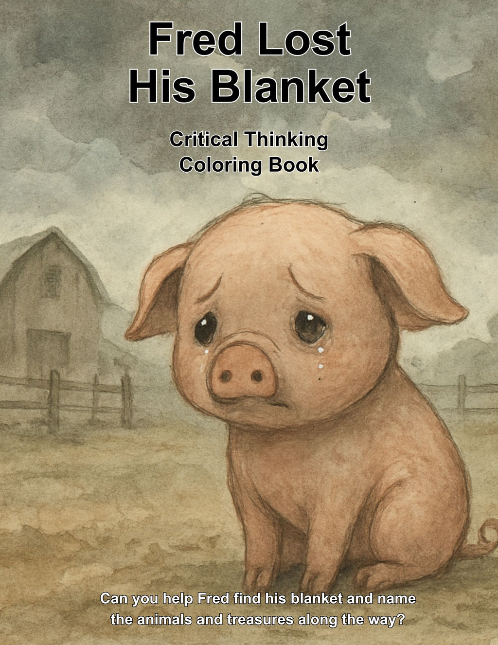 Fred Lost His Blanket | Kids Printable Coloring Pages