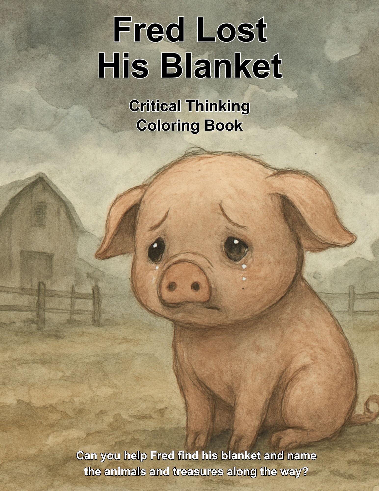 Fred Lost His Blanket | Kids Printable Coloring Pages