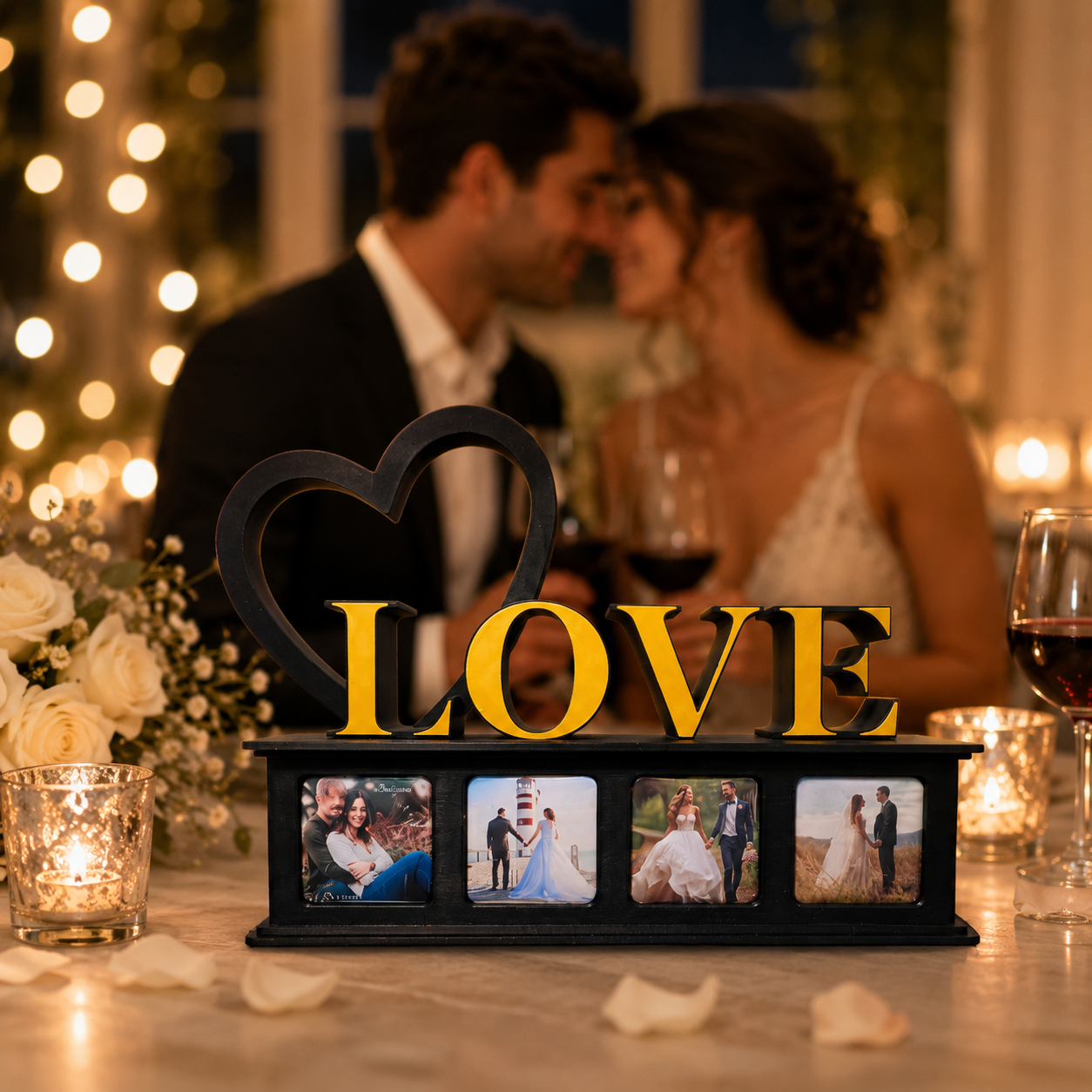 LOVE Photo Magnets Keepsake