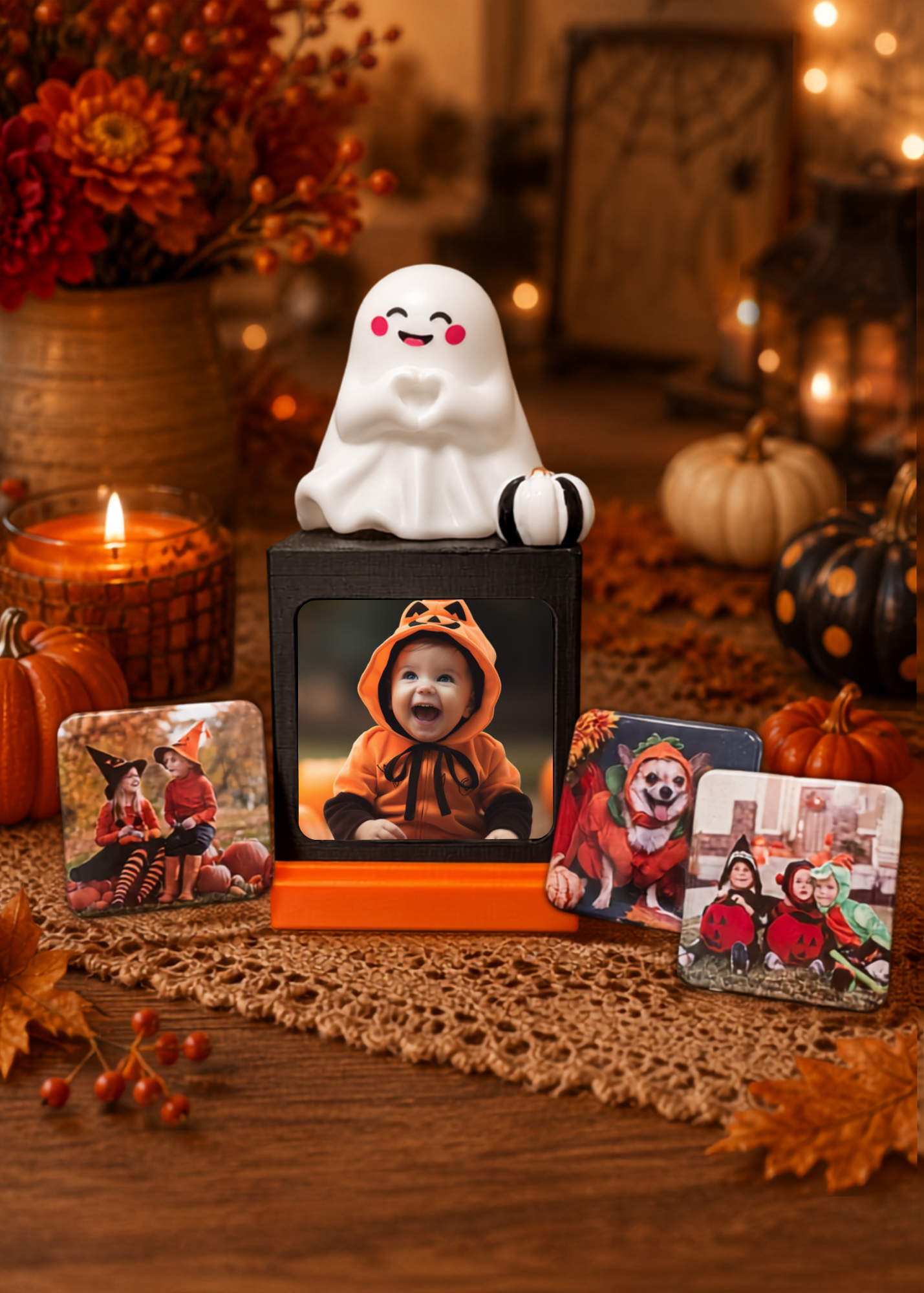Halloween Memory Cube - A Spooky Keepsake Full of Memories! | Love Ghost
