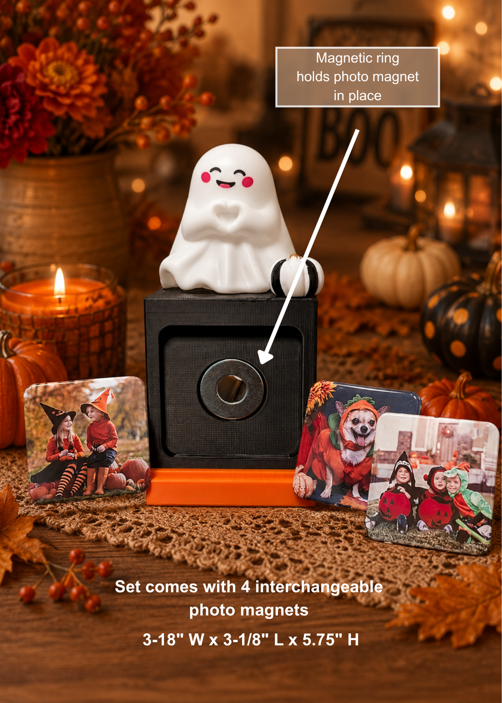 Halloween Memory Cube - A Spooky Keepsake Full of Memories! | Love Ghost