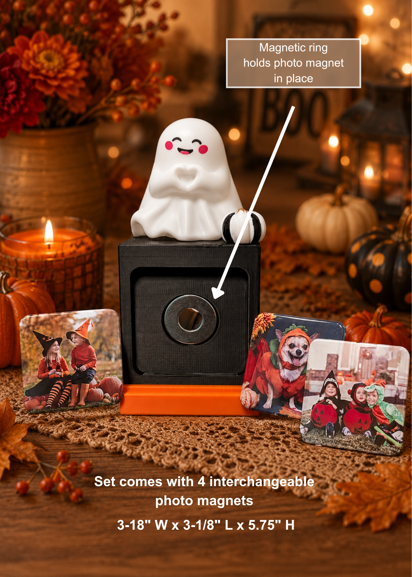 Halloween Memory Cube - A Spooky Keepsake Full of Memories! | Love Ghost