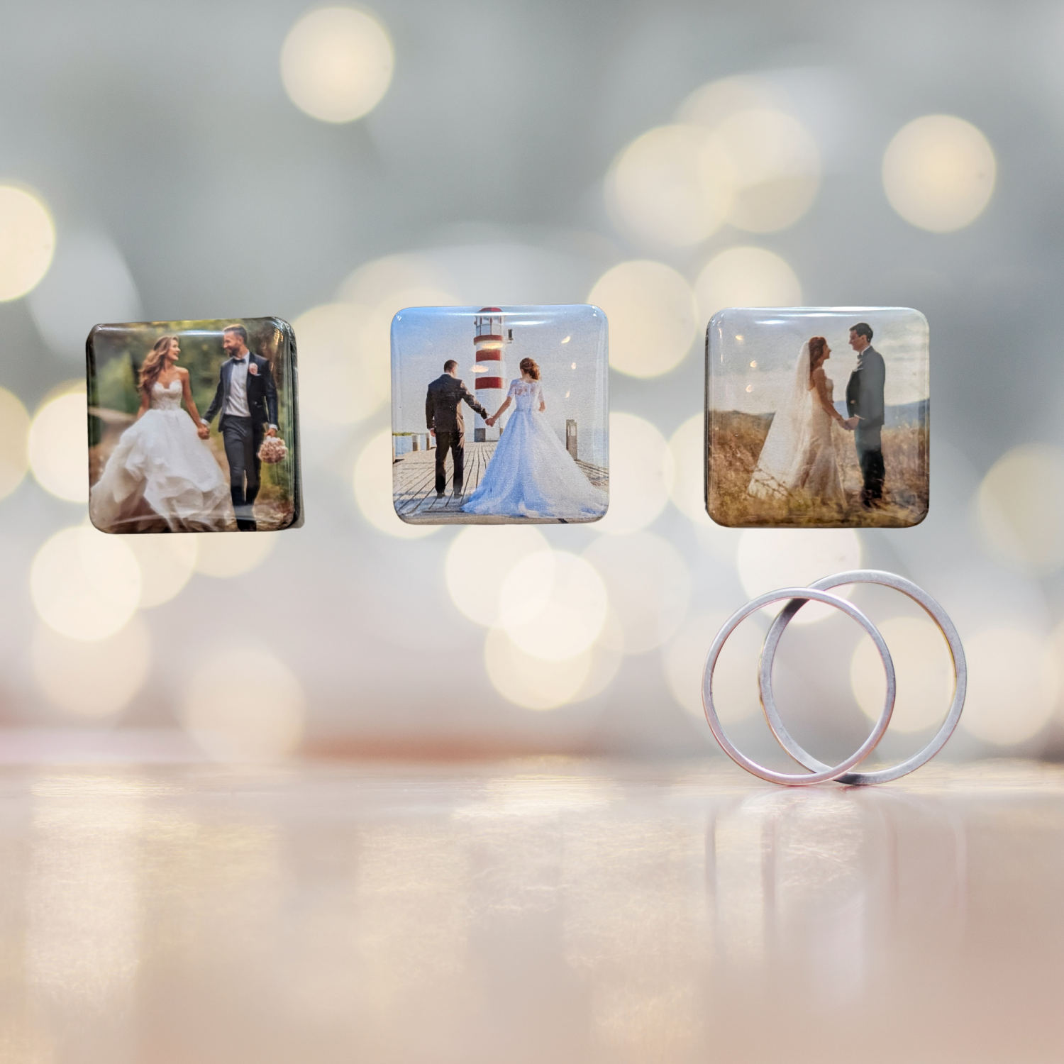 Personalized Photo magnets: Brides, New Moms, Baby, Fur Babies, Graduation, Family