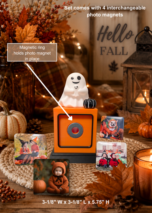 Halloween Memory Cube - A Spooky Keepsake Full of Memories! |  Mommy & Baby Ghost
