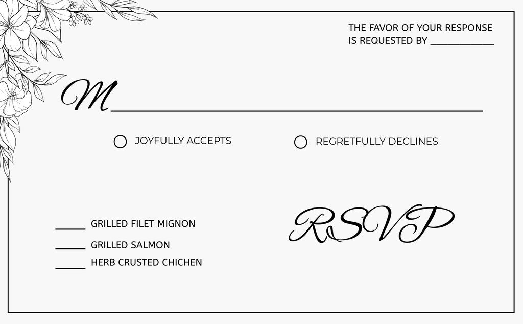 Wedding Anniversary Invitation Suite