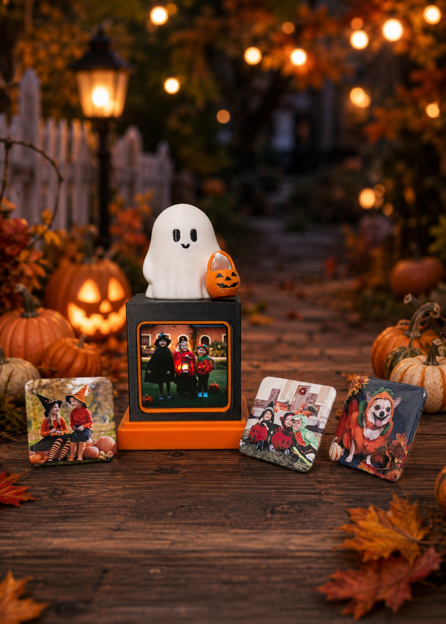 Halloween Memory Cube - A Spooky Keepsake Full of Memories! | Trick Or Treat Ghost