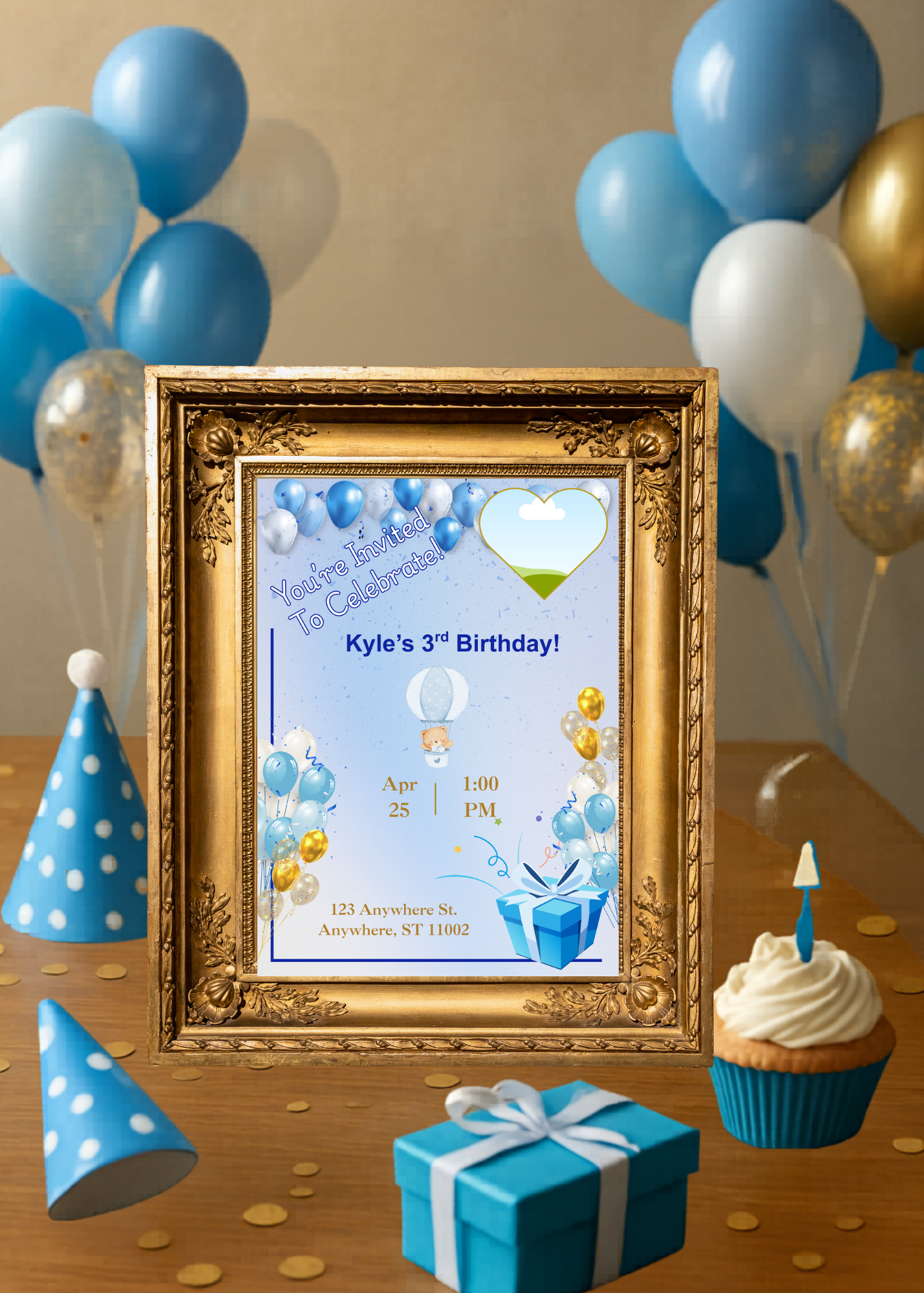 Birthday Invitation Boy